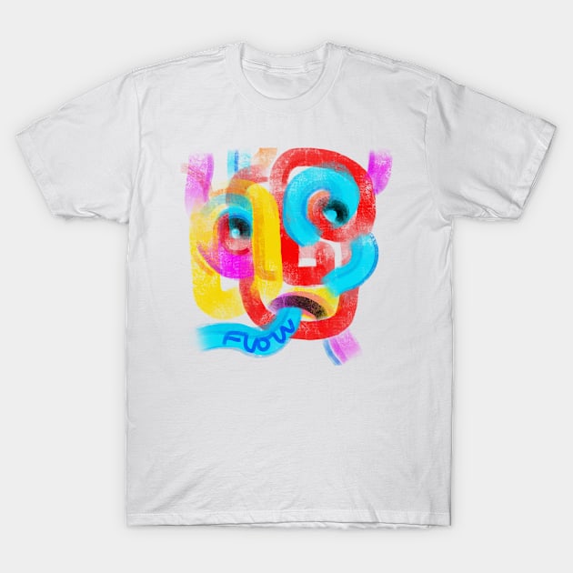 face T-Shirt by Angel Rivas